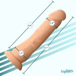 Easy Riders 7 Silicone Dildo - Medium - Image 3