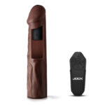 Jock Vibrating Penis Extension with Remote - Dark - Image 2