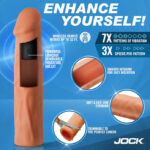 Jock Vibrating Penis Extension with Remote - Medium - Image 4