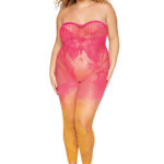 Versatile Bodystocking - Queen Size - Watermelon-mimosa