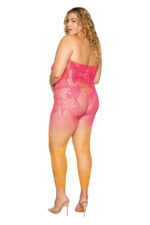 Versatile Bodystocking - Queen Size - Watermelon-mimosa - Image 2