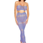 Bodystocking Gown - One Size - Lavender Haze
