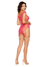 Garter Teddy - One Size - Watermelon - Image 2