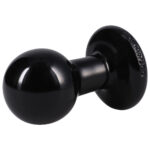 Round Butt Plug Medium - Black - Image 3