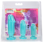Crystal Jellies - Anal Starter Kit - Teal - Image 2