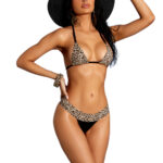 2 Pc Swimwer - One Size - Leopard