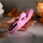 Push the Button G-Spot Clitoral Stimulation - Pink - Image 2