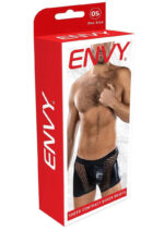 Sheer Contrast Boxer Briefs - Os - Black - Image 3