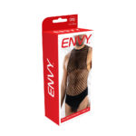 Envy Full Effect Fishnet 2 Piece Set Os - Black - Image 2