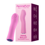 Hana Bullet Thumping Vibrator - Pink - Image 2