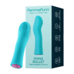 Hana Bullet Thumping Vibrator - Turquoise - Image 2