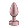 Bougie Plug Anodized Aluminum Butt Plug - Rose Gold