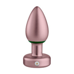 Bougie Plug Anodized Aluminum Butt Plug - Rose Gold