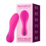 Solia Bullet Flat Tipped Vibrator - Pink - Image 5