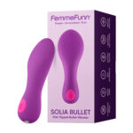 Solia Bullet Flat Tipped Vibrator - Purple - Image 5
