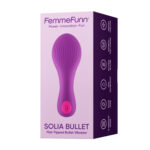Solia Bullet Flat Tipped Vibrator - Purple - Image 4