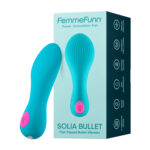 Solia Bullet Flat Tipped Vibrator - Turquoise - Image 5