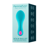 Solia Bullet Flat Tipped Vibrator - Turquoise - Image 4