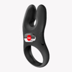 Nōs Classic Vibrating Cock Ring - Black - Image 3
