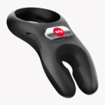 Nōs Classic Vibrating Cock Ring - Black - Image 6