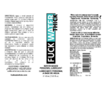 Fuck Water Thick 2oz Clear Water Based Lubricant - Image 2