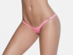 Wet Low v Clip on Thong - Small-medium - Wet Pink