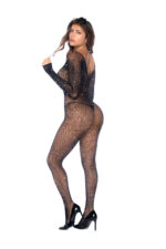 Celestial Sparkle Bodystocking - Os - Black-rhinestone - Image 2