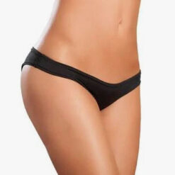 Flattering Mini Srunchy Panty - Medium-large - Black