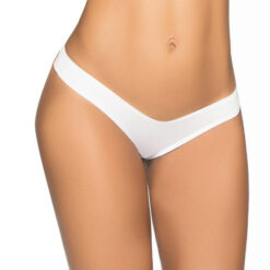 Flattering Mini Srunchy Panty - Small-medium - White