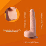 Kenzo-App Controlled 9.5 Big Realistic - Thrusting Dildo - Image 3