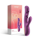 Gem - App Control G-Iggle Balls Rabbit Vibrator - Purple - Image 2