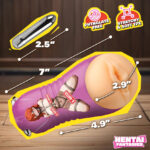 Misato the Shibari Girl Vibrating Pussy Stroker - Beige - Image 3