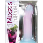 Mixers Blueberry Crush 8 Dildo - Pink Lavender Blue