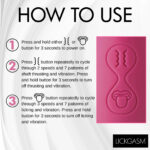 Tease and Please Thrusting and Licking Vibrator - Fuchsia - Image 7