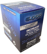 Power 6000 25 Ct Display Box