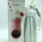 Tall Cream Whipper 1 Pint - Silver