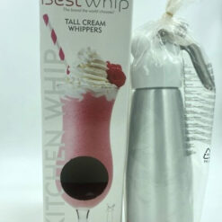 Tall Cream Whipper 1 Pint - Silver