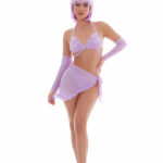 Feeling Fuzzy 5pc Set - Small-medium Lilac