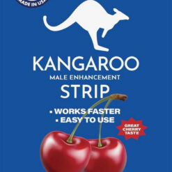 Kangaroo Cherry Strip for Men 30 Count Display