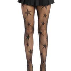 Star Net Tights - Os - Black