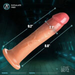 9 Cock Lock Dildo - Light - Image 3