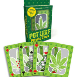 Pot Leaf Waterproof Playing Cards