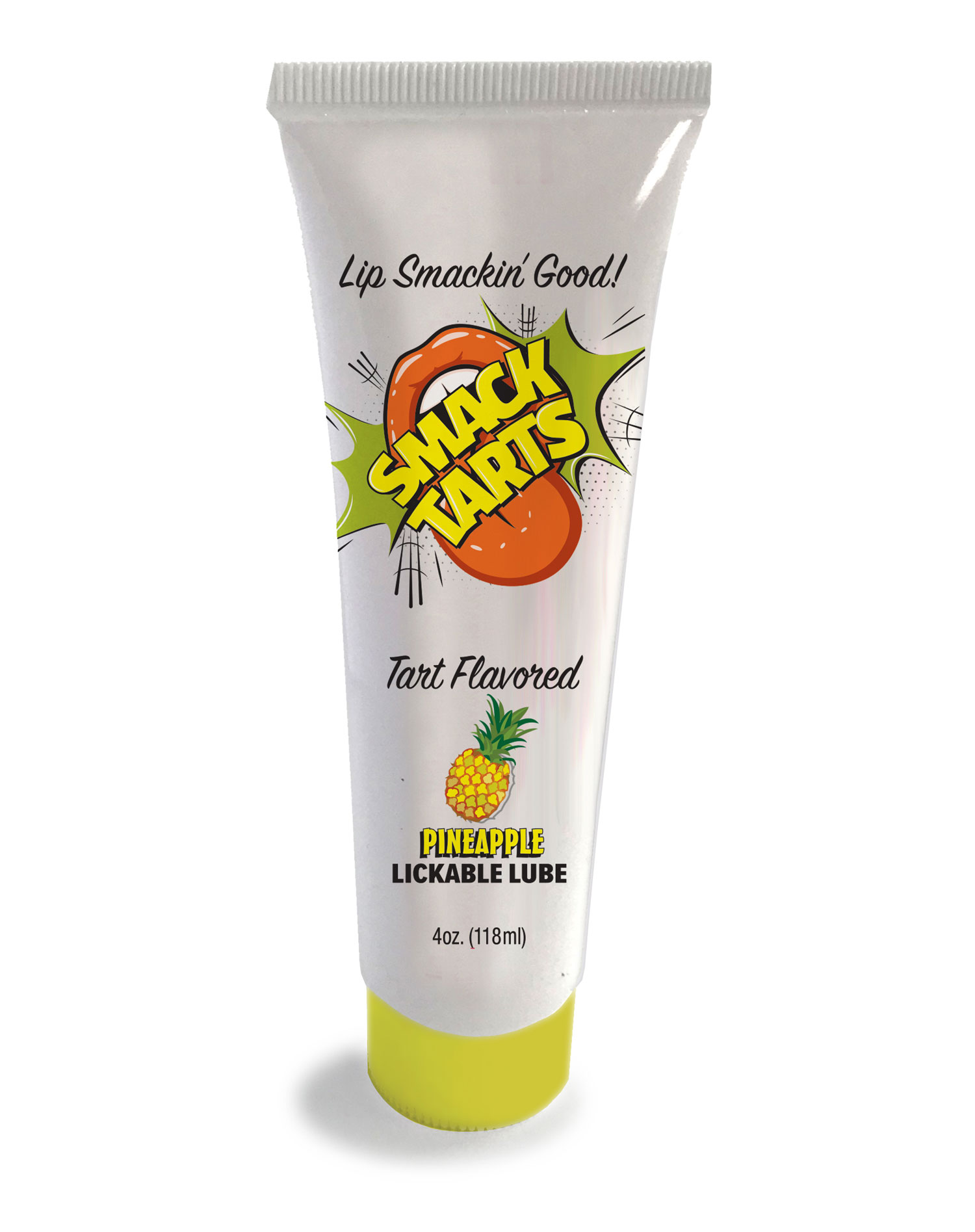 HOLG-BT423.jpg Smack Tarts 4oz Lickable Flavored Lubricant - Pineapple - Image 1