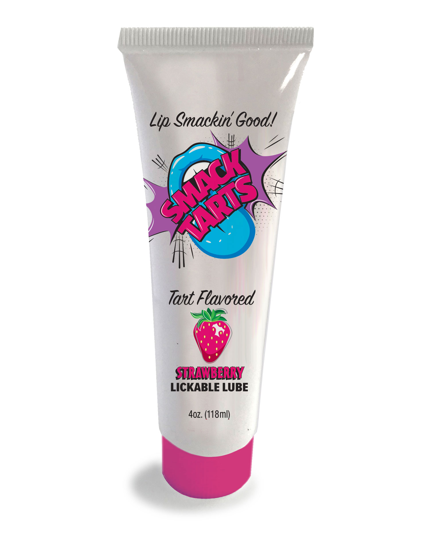 HOLG-BT424.jpg Smack Tarts 4oz Lickable Flavored Lubricant - Strawberry - Image 1