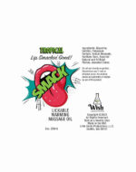 Smack Lickable Massage Oil, 3ml Pouch Display 36pc - Tropical - Image 3