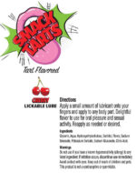 Smack Tarts Lube 3ml Pouch Display 36pc - Sour Cherry - Image 3