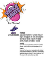 Smack Tarts Lube 3ml Pouch Display 36pc - Sour Grape - Image 3