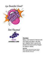 Smack Tarts 2oz Lickable Flavored Lubricant - Grape - Image 2