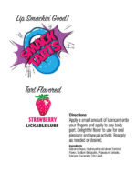Smack Tarts 2oz Lickable Flavored Lubricant - Strawberry - Image 2