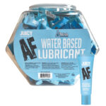 Juicy Af Water Based Lubricant - 10 ml - Pop Display of 65